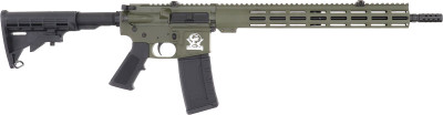Glfa Ar15 Rifle 223 Wylde  16quot 18 Nit Bbl Od Green