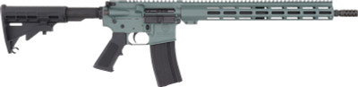 Glfa Ar15 Rifle 223 Wylde  16quot Nit Bbl Charcoal Green