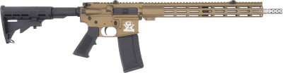 Glfa Ar15 Rifle 223 Wylde  16quot 18 Ss Bbl Burnt Bronze