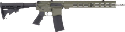 Glfa Ar15 Rifle 223 Wylde  16quot 18 Ss Bbl Od Green