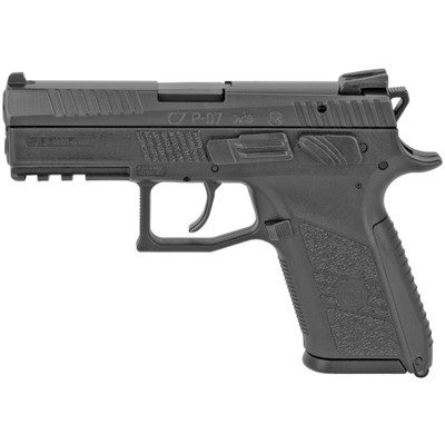 CZ 91086 P-07 9mm Luger 3.75" 15+1 Black Steel Slide Polymer Grip
