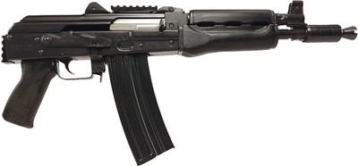 Zastava ZPAP85 Semiautomatic AK 223 Remington 556NATO 105quot With Pic Adapter Blued 30Rd 1 Mag Right Hand