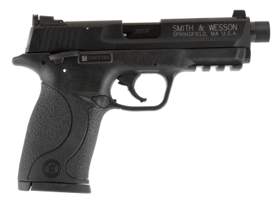 Smith amp Wesson 10199 MampP Compact 22 LR 350quot TB 101 Black Black Armornite Aluminum Slide Black Polymer Grip