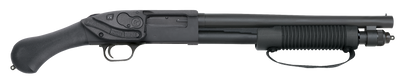 Mossberg 50638 590 Shockwave 12 Gauge 3quot 14quot 51 Blued Black Fixed Raptor Birdshead Grip Stock