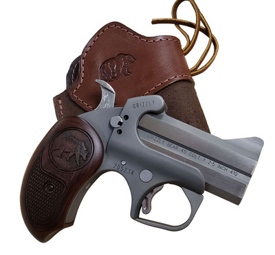 Bond Arms BAGR Grizzly 45 Colt LC410 Gauge 2rd 3quot Rosewood Grips