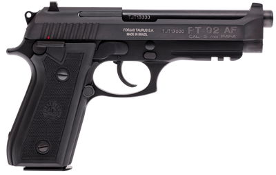 Taurus 192015117 92 9mm Luger 5quot 171 Black Anodized Frame wRail Matte Black