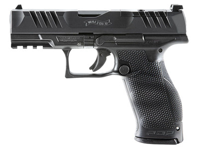 Walther PDP 9mm Luger 4quot 181 Black Striker Fire