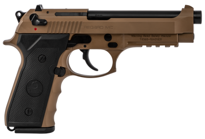 EAA 390084 Girsan Regard MC 9mm Luger 490quot 181 Flat Dark Earth Flat Dark Earth Steel Slide Black Polymer Grip