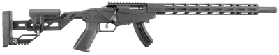 Ruger Precision Rimfire 22 LR 18quot 151 Black Hard Coat Anodized Adjustable QuickFit Precision wOnePiece Chassis Stock Threaded Barrel 8400