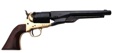 Traditions 1860 Colt Army 44 Caliber 8" 6rd Brass Frame
