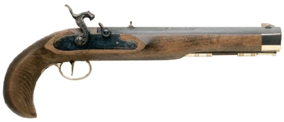 Traditions Kentucky Pistol .50 Caliber 10" Single Shot Blued Hardwood