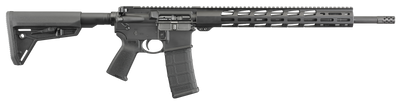 Ruger AR556 MPR AR15 Semi Auto Rifle 556 NATO 18quot Barrel 30 Rounds 15quot Free Float MLOK