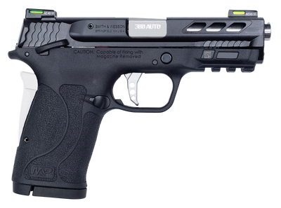SampW Performance Center MampP380 Shield EZ M20 380 ACP Pistol Silver Barrel