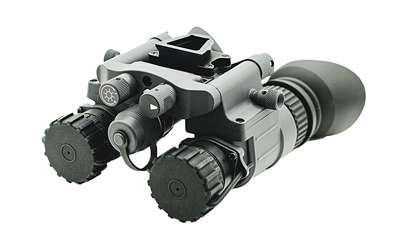 Armasight NSGNYX15M5G9DX2KIT BNVD-51 Pinnacle Night Vision Goggles Black Hardcoat Anodized 1x 19mm Generation 3 64-81 lp/mm Resolution Features Team Wendy Bump Helmet/Bag/Mount