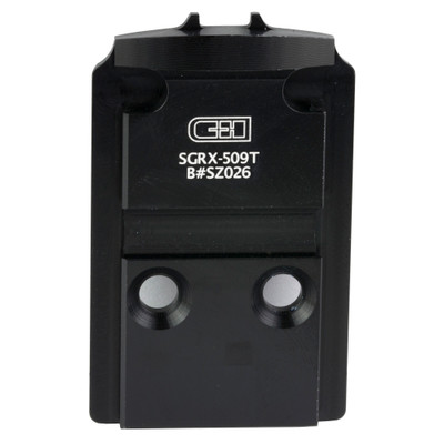C&H Precision Optics Plate for SIG Sauer P320RX for Holosun 407K/507K