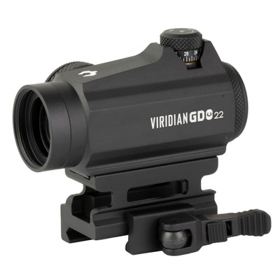 Viridian Green Dot Gdo 22 - 3moa 1x22 W/qd Mount