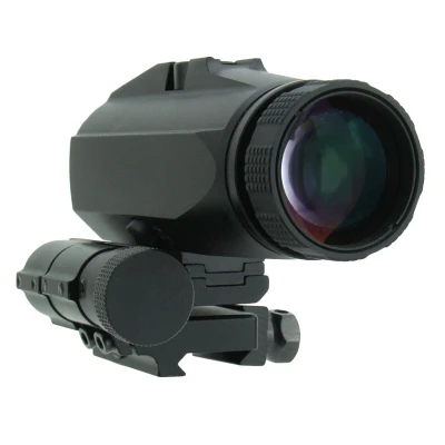 TacFire RDX 3x Red Dot Magnifier Black