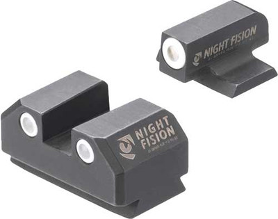 Night Fision Night Ruger Max 9 White Front Ring Sq Rear