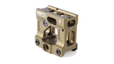 Unity Tactical Fast Micro Series Tall Optic Mount FDE