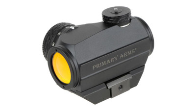 Primary Arms Advanced Micro Dot w/Removable Case, Rotary Knob and up to 50K-Hour Battery Life, 2 MOA Dot Reticle, Black