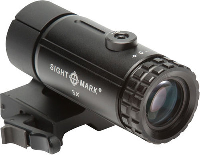Sightmark T-3 Magnifier W/ Lqd - Flip To Side Mount