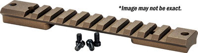 Warne Rail Mountain Tech 20moa - Browning X-bolt Sa Burnt Brnze