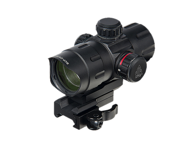 Leapers UTG 4.2in ITA Red Green T-Dot w QD Mount Riser Adapt