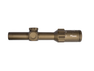 SIG SAUER TANGO6T RIFLE SCOPE FLAT DARK EARTH 1-6X24MM