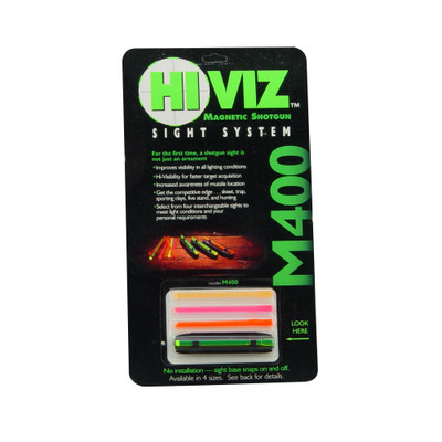 Hi-Viz Magnetic Shotgun Sight-Wide Fits 21/64-7/16