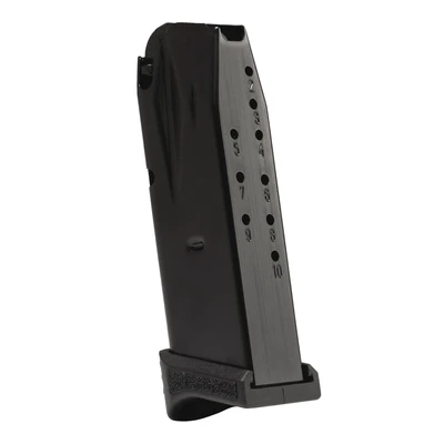 Canik MA2279 MC9 9mm Magazine 10rd Steel Fits Canik MC9 w/ Finger Rest Black Steel