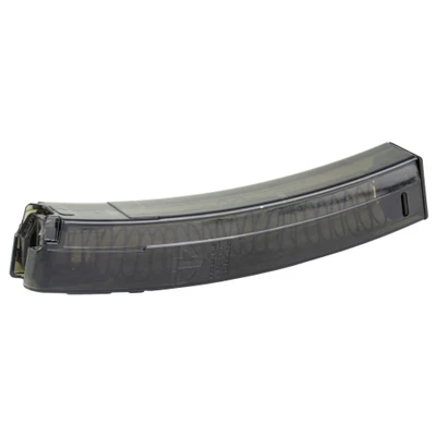 ETS Group Pistol Magazine 9mm Luger 30 Rounds Carbon Smoke For HK MP5