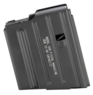 Cpd Magazine Sr25 7.62x51 10rd - Blackened Stainless Steel