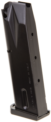 Beretta Magazine 92fs 9mm - Luger 15-rounds Blued Steel
