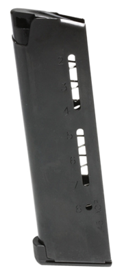 Wilson Combat Elite Tactical Full Size 1911 Magazine .45 ACP 8 Rounds Stainless Steel Black 500BC
