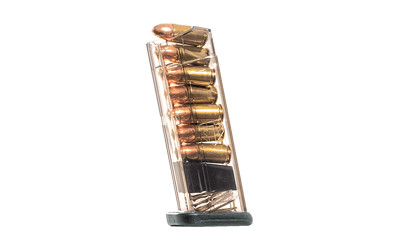 Ets Group Magazine S&w Shield 9mm 7rd Clear Flush Translucent