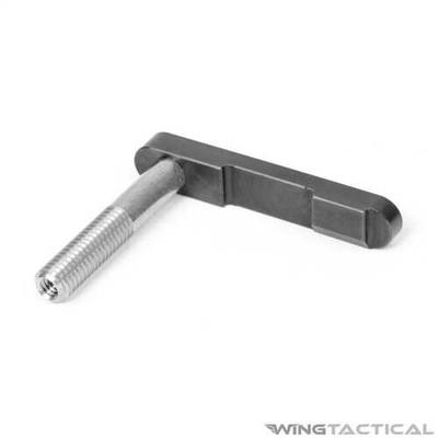 Fortis Manufacturing Inc. Stainless Magazine Catch Nitride Finish Black Magazine
