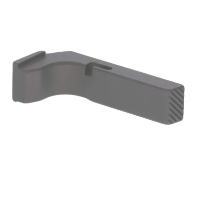 Rival Arms Extended Magazine Release for Glock 43X/48 Models CNC Machined Aluminum Anodized Clear Natural Finish