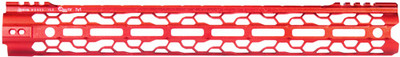 Odin Forend O2 Lite Mlok - 15.5" Red Ar-15