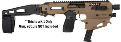 Caa Mck Micro Conversion Kit - S&w M&p 2.0 9/40 W/brace Tan