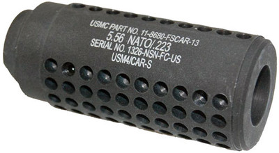 Guntec Ar15 Fake Suppressor - Socom Mini 1/2x28 Tpi Black
