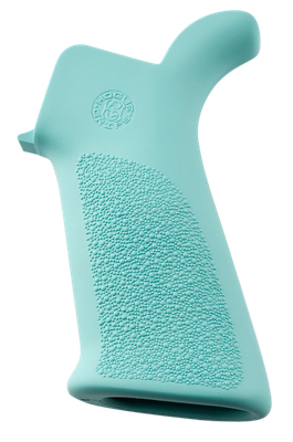 Hogue Rubber Grip, Hog 13034 Ar15 Grip    Aqua Rubber