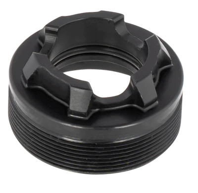 Cgs Suppressors Nautilus Rear Cap, Cgs-nau-rear-cap-blk Nautilus Rear Cap Black