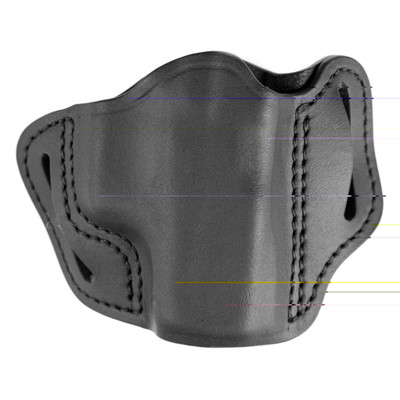 Uncle Mikes-leather(1791) Outside The Waistband, Unc-leather Um-owb-1-brw-r  Owb Size 1 Hellcat Brn