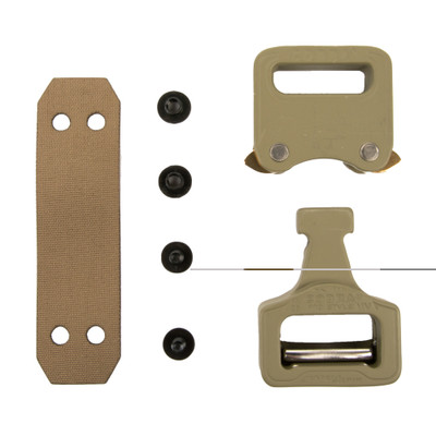 Blue Force Gear Buckle Kit For Grid Belt Black