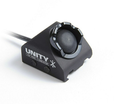 Unity Tactical Rail Mount Hot Button, Laser, 9in, Black, HBR-IB HBRIB
