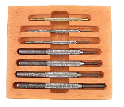 Lyman Punch Set, Lym 7031273 Gunsmith Punch Set