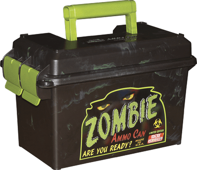 Mtm Ammo Can, Mtm Ac50z     Zombie Ammo Can  Blk/grn