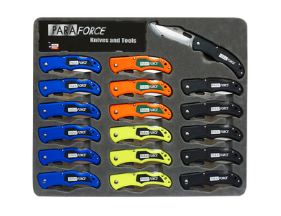 Accusharp Paraforce, Fpi 801lbks Paraforce Lockback Knife 18 Pc Display