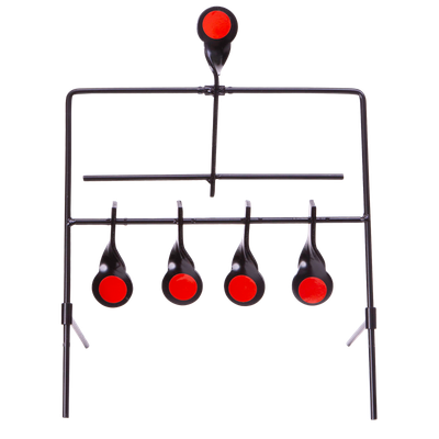 Allen Resetting, Allen 15285 Target-resetting Steel Target Black