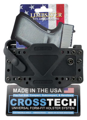 Limbsaver Crosstech, Limb 12504 Cross-tech Holster Clip-on-black W/strp